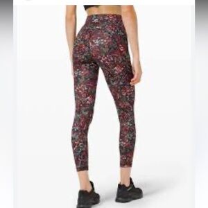 Lululemon Leggings - Invigorate High Rise-Foliage Overlay Multi